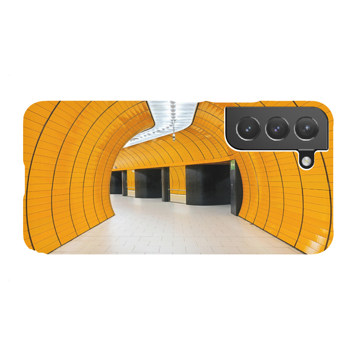"Marienplatz U-Bahn in München 02"für Samsung Galaxy - Premium-Case Handyhülle artboxONE