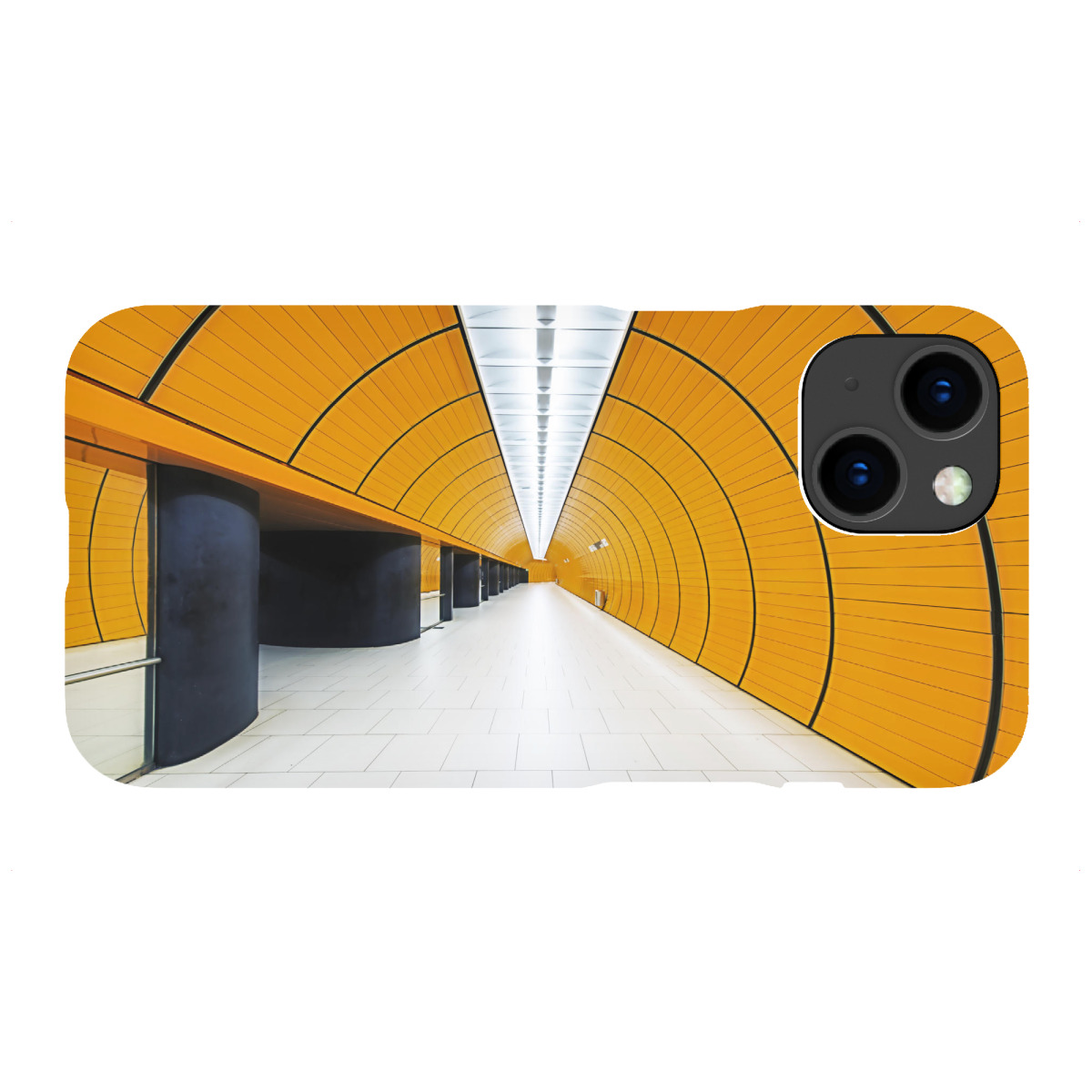 iPhone "Marienplatz U-Bahn in München 01" Premium-Case Handyhülle artboxONE
