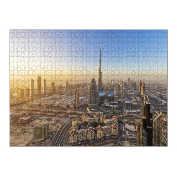 Puzzle Ravensburger "Dubai Sunrise" artboxONE - Architektur - Dubai - Bild dubai