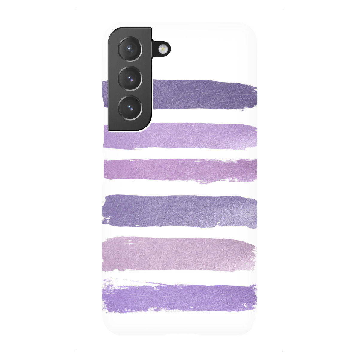 "Purple Stripes"für Samsung Galaxy - Premium-Case Handyhülle artboxONE