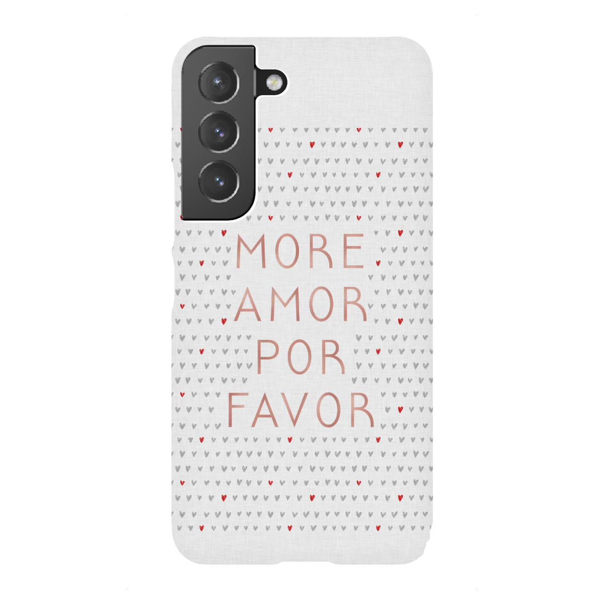 "More Amor Rose Gold"für Samsung Galaxy - Premium-Case Handyhülle artboxONE