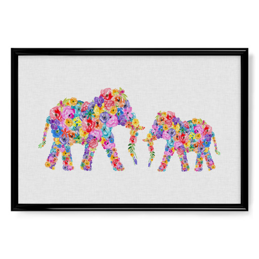 Floral Elephants