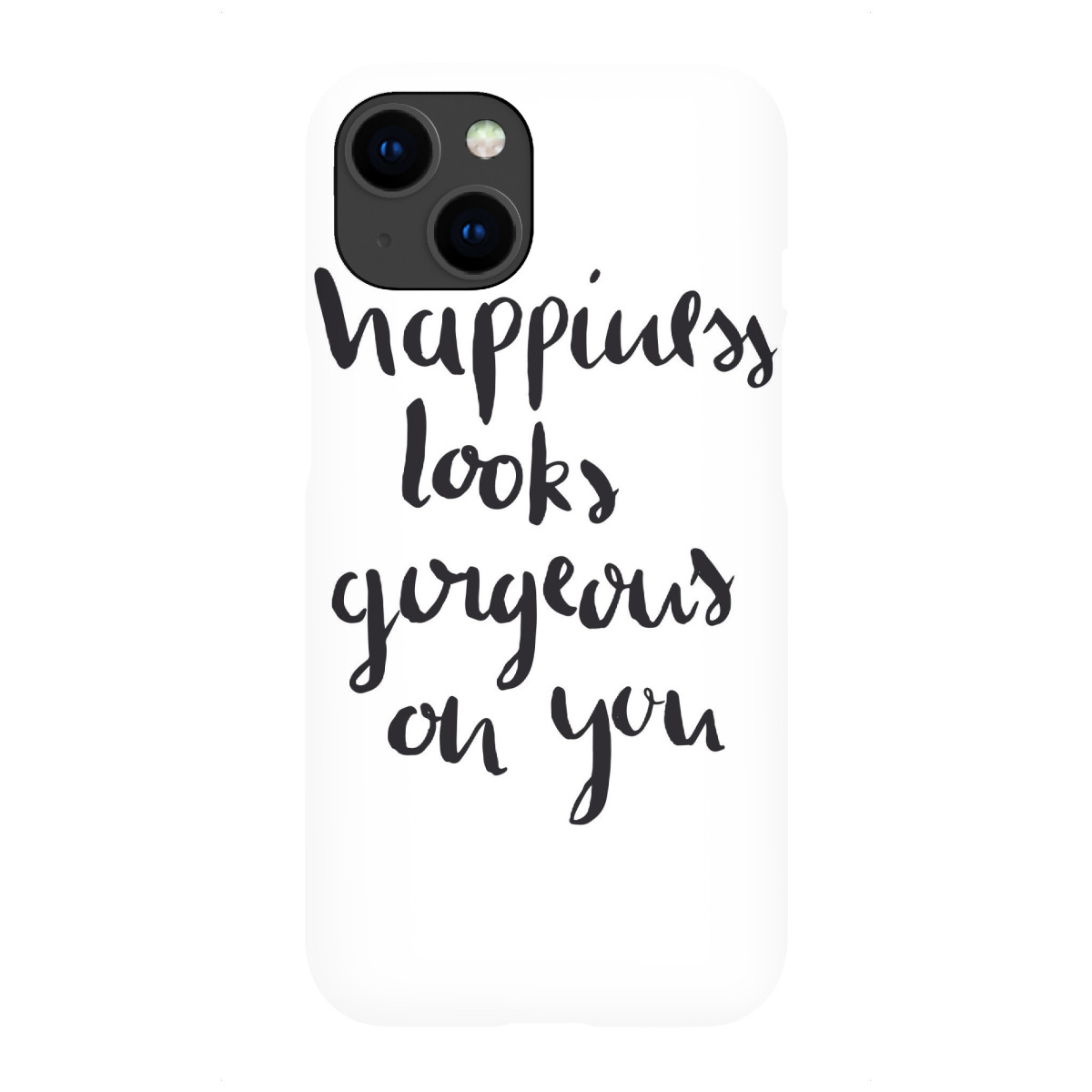 iPhone "Happiness 4" Premium-Case Handyhülle artboxONE