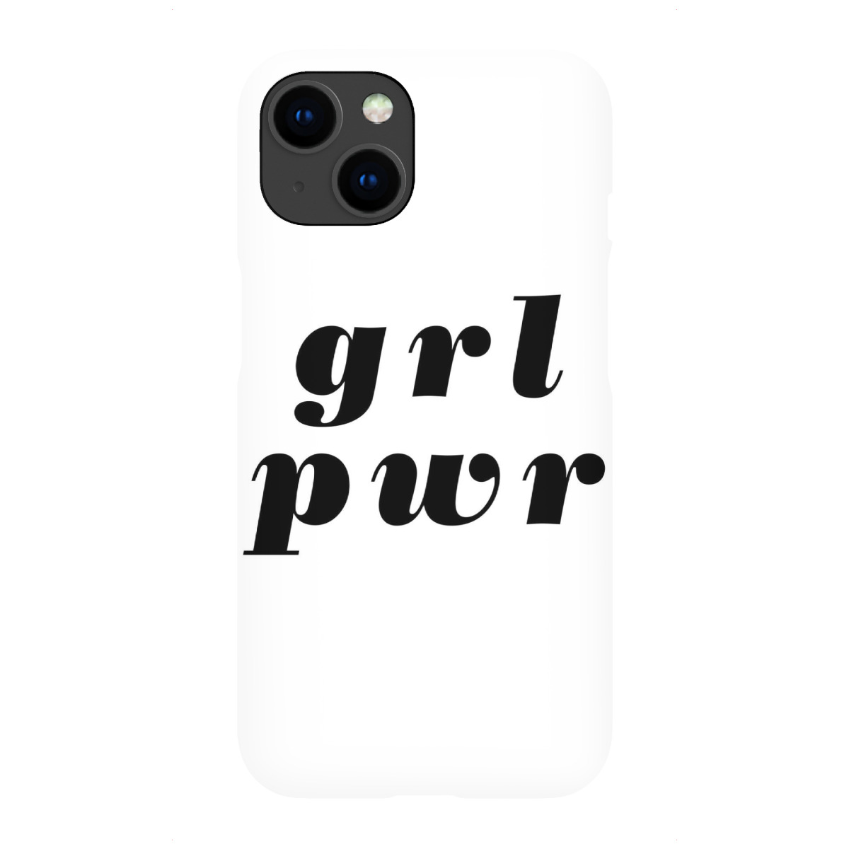 "GIrl Power Pwr"für iPhone - Premium-Case Handyhülle artboxONE