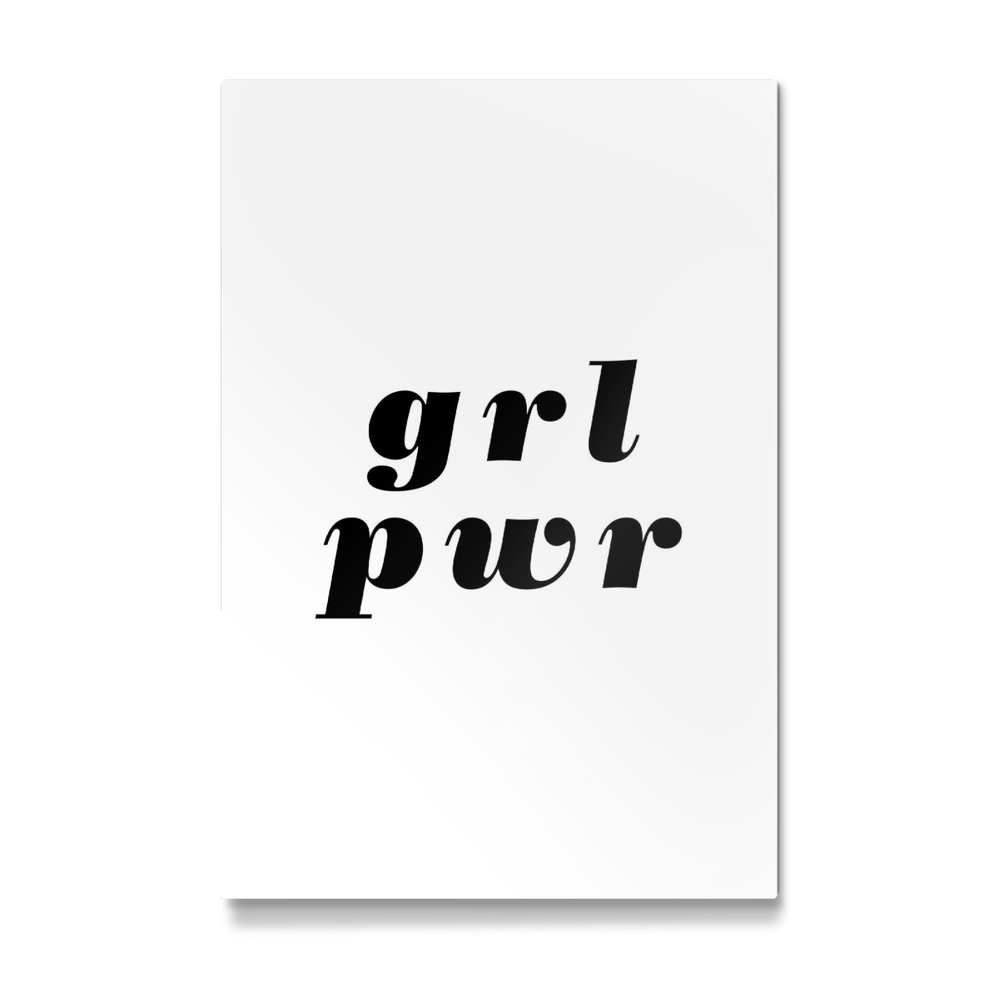 Galerie-Print "GIrl Power Pwr" 75x50 cm artboxONE