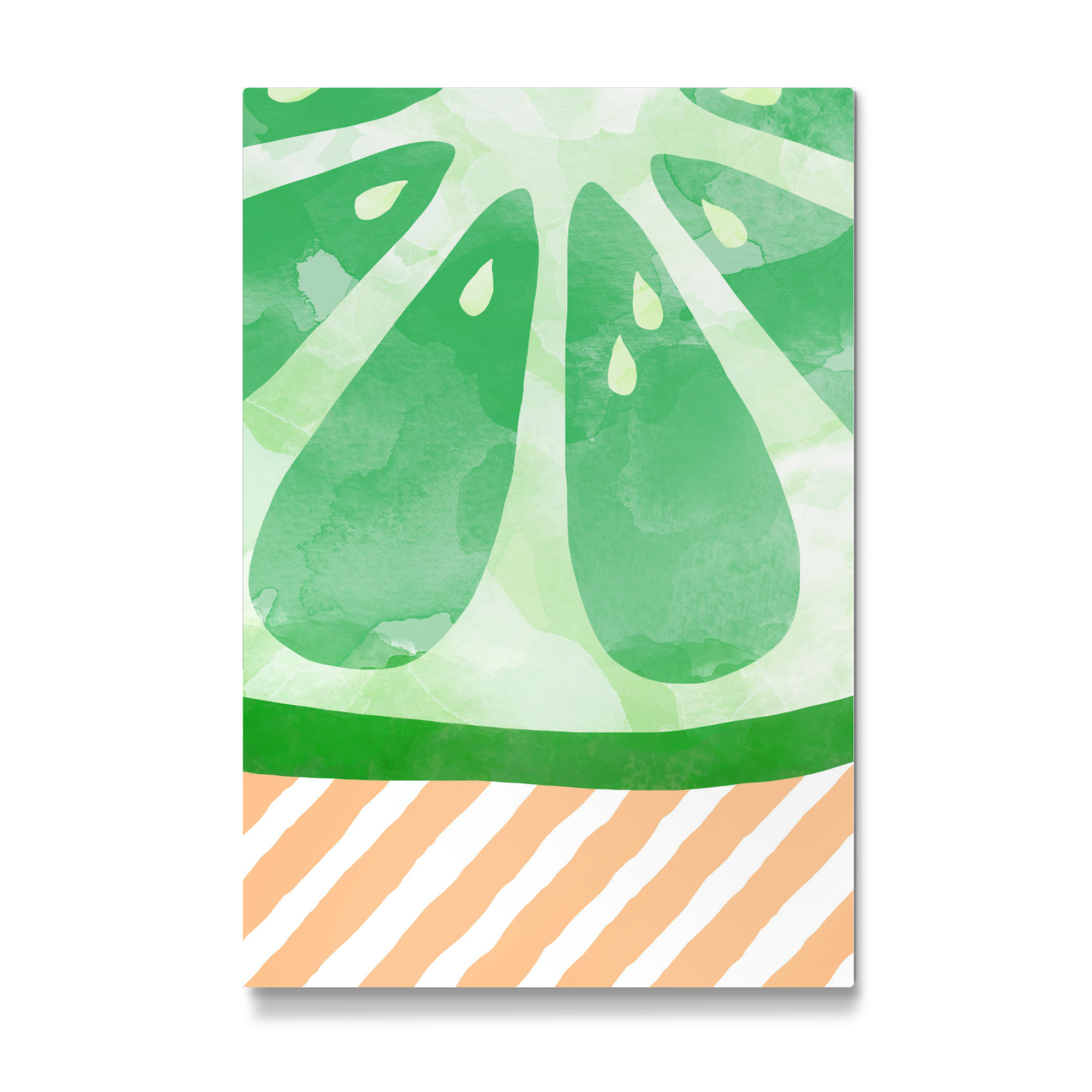 Galerie-Print "Lime Abstract" 30x20 cm artboxONE
