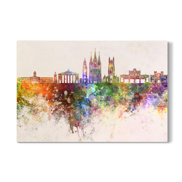 Galerie-Print "Cork skyline in watercolor" 30x20 cm artboxONE