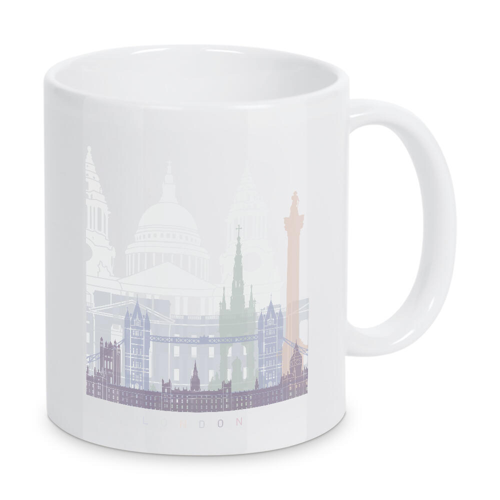 Tasse "LONDON SKYLINE PASTELL" artboxONE - Städte,Architektur
