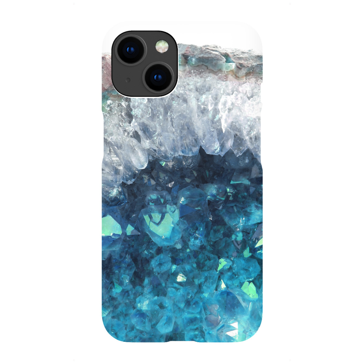 iPhone "Blue Amethyst" Premium-Case Handyhülle artboxONE