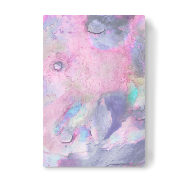 Leinwandbild "Iridescent Shell" artboxONE - Tiere,Abstrakt,Marmor - Shell,Mother of pearl,Sea,Ocean,Secret,Nacre,Color,Pink,Iridescent,Lovely
