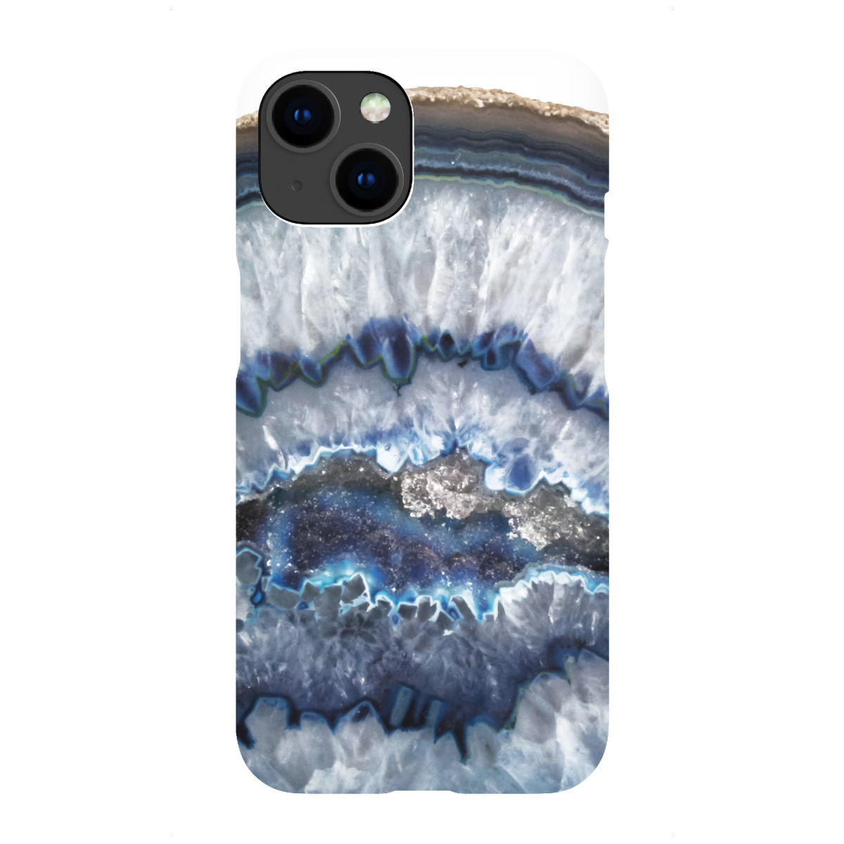 "Cold Ice Agate"für iPhone - Premium-Case Handyhülle artboxONE