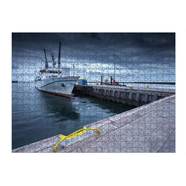 artboxONE Puzzle "MS Helgoland II" artboxONE - Natur,Reise / Strand und Meer