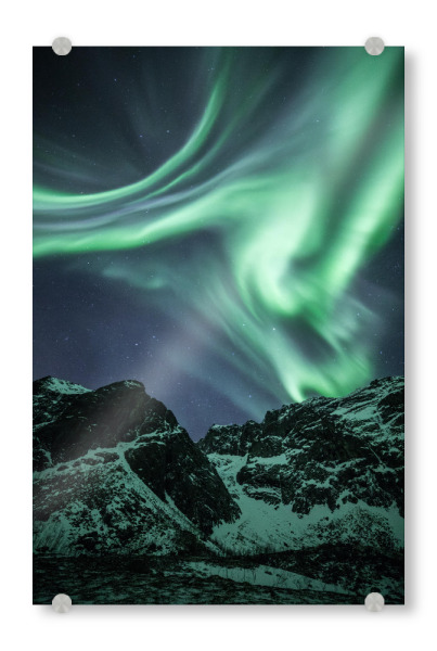 Acrylglasbild "The Green Lady" artboxONE - Natur,Reise