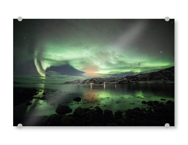 Acrylglasbild "Northern Light" artboxONE - Natur,Reise