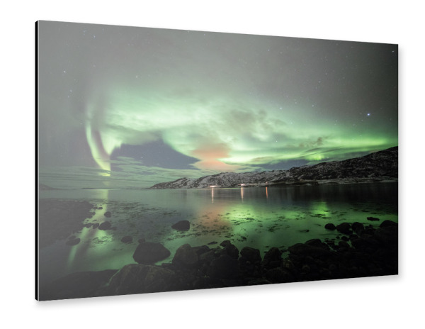 Alu-Dibond "Northern Light" 30x20 cm artboxONE