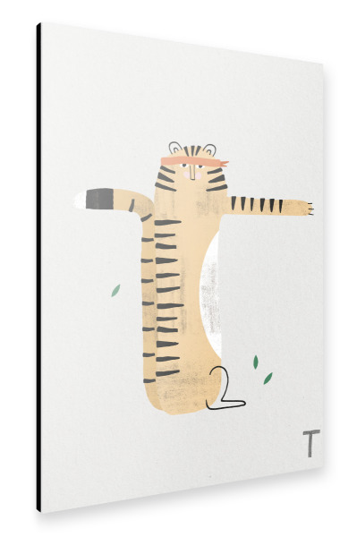Alu-Dibond "ABC Kids T" 30x20 cm artboxONE