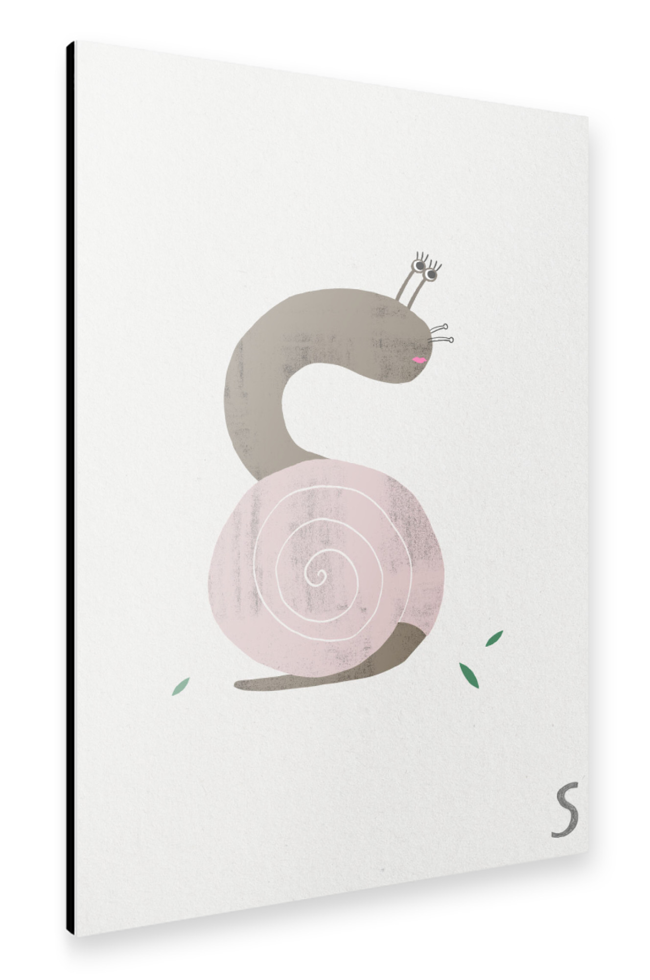 Alu-Dibond "ABC Kids S" 75x50 cm artboxONE