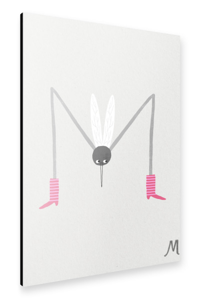 Alu-Dibond "ABC Kids M" 30x20 cm artboxONE