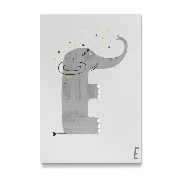 Galerie-Print "ABC Kids E" 30x20 cm artboxONE
