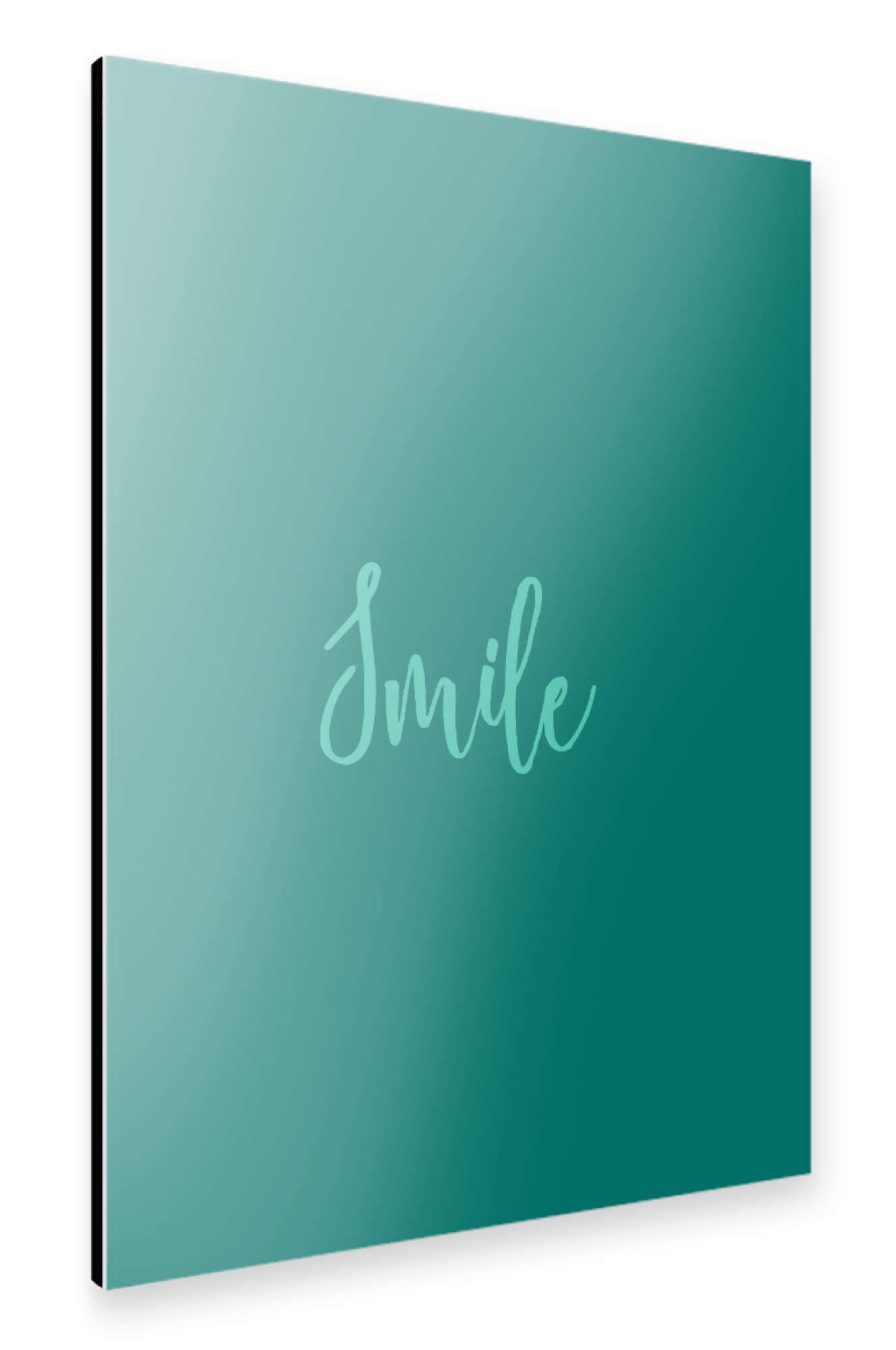 Alu-Dibond "Smile Arcadia" 30x20 cm artboxONE