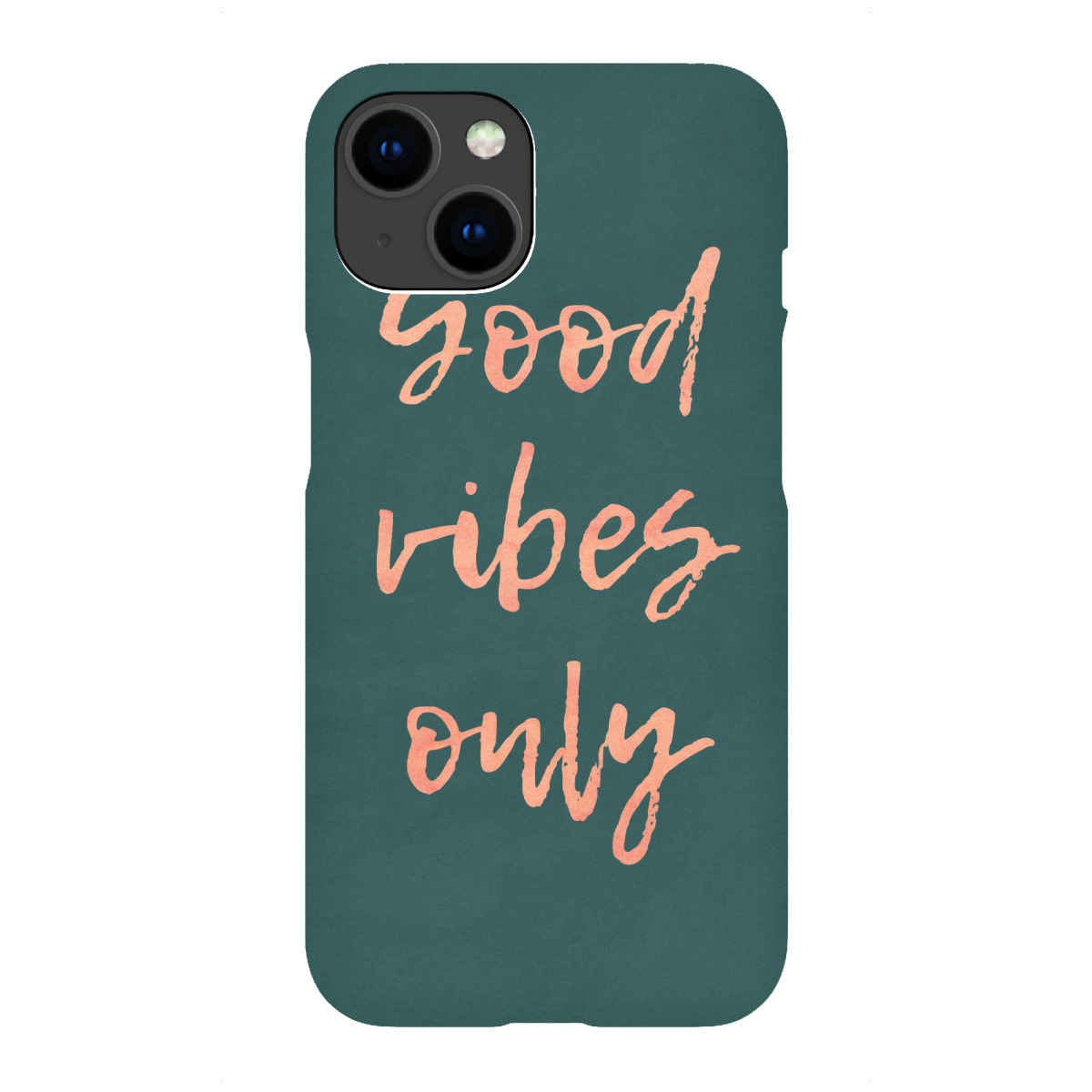 "Good Vibes Only Arcadia"für iPhone - Premium-Case Handyhülle artboxONE