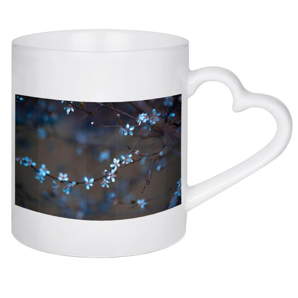 Herztasse "Blüten im Frühling" artboxONE - Natur,Floral
