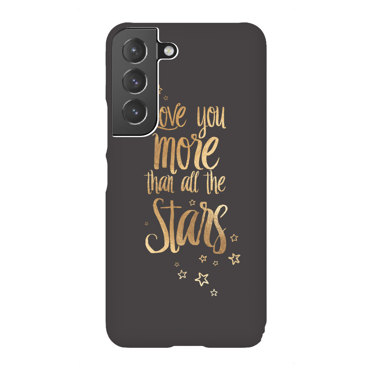 Samsung Galaxy "LOVE YOU MORE 3" Premium-Case Handyhülle artboxONE