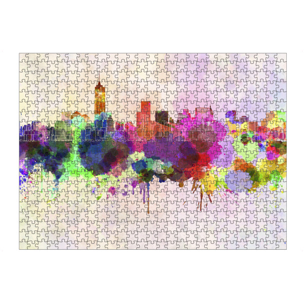 artboxONE Puzzle "Manhattan skyline in watercolor" artboxONE - Städte / New York,Reise,Abstrakt,Architektur