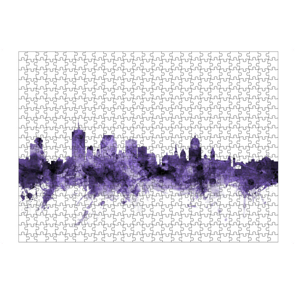 artboxONE Puzzle "Quebec Canada Skyline" artboxONE - Städte,Reise,Ultraviolet,Städte / Weitere
