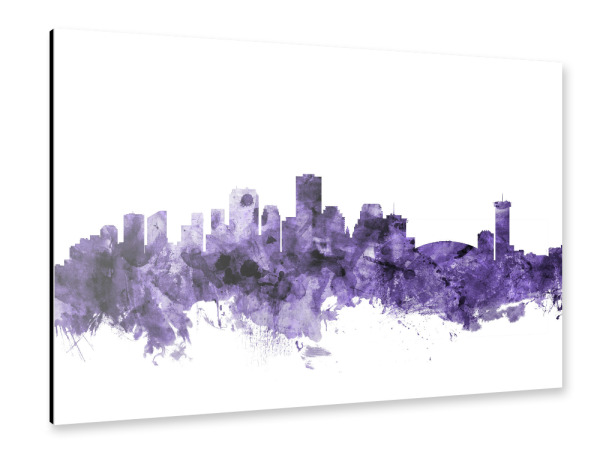 Alu-Dibond "New Orleans Louisiana Skyline" 30x20 cm artboxONE