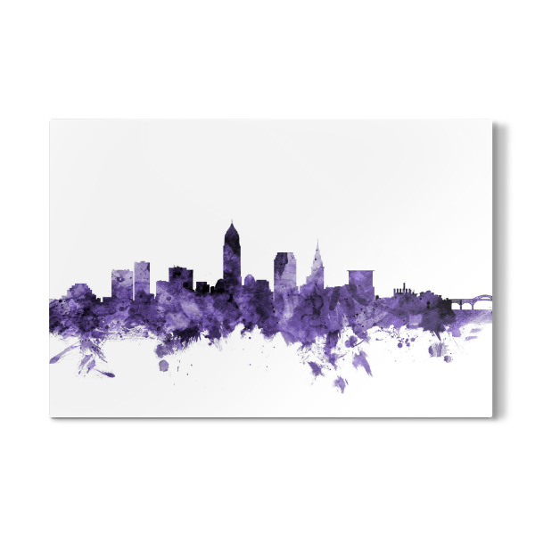 Galerie-Print "Cleveland Ohio Skyline 2" 30x20 cm artboxONE