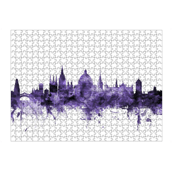 artboxONE Puzzle "Oxford England Skyline 7" artboxONE - Städte,Reise,Ultraviolet,Städte / Weitere