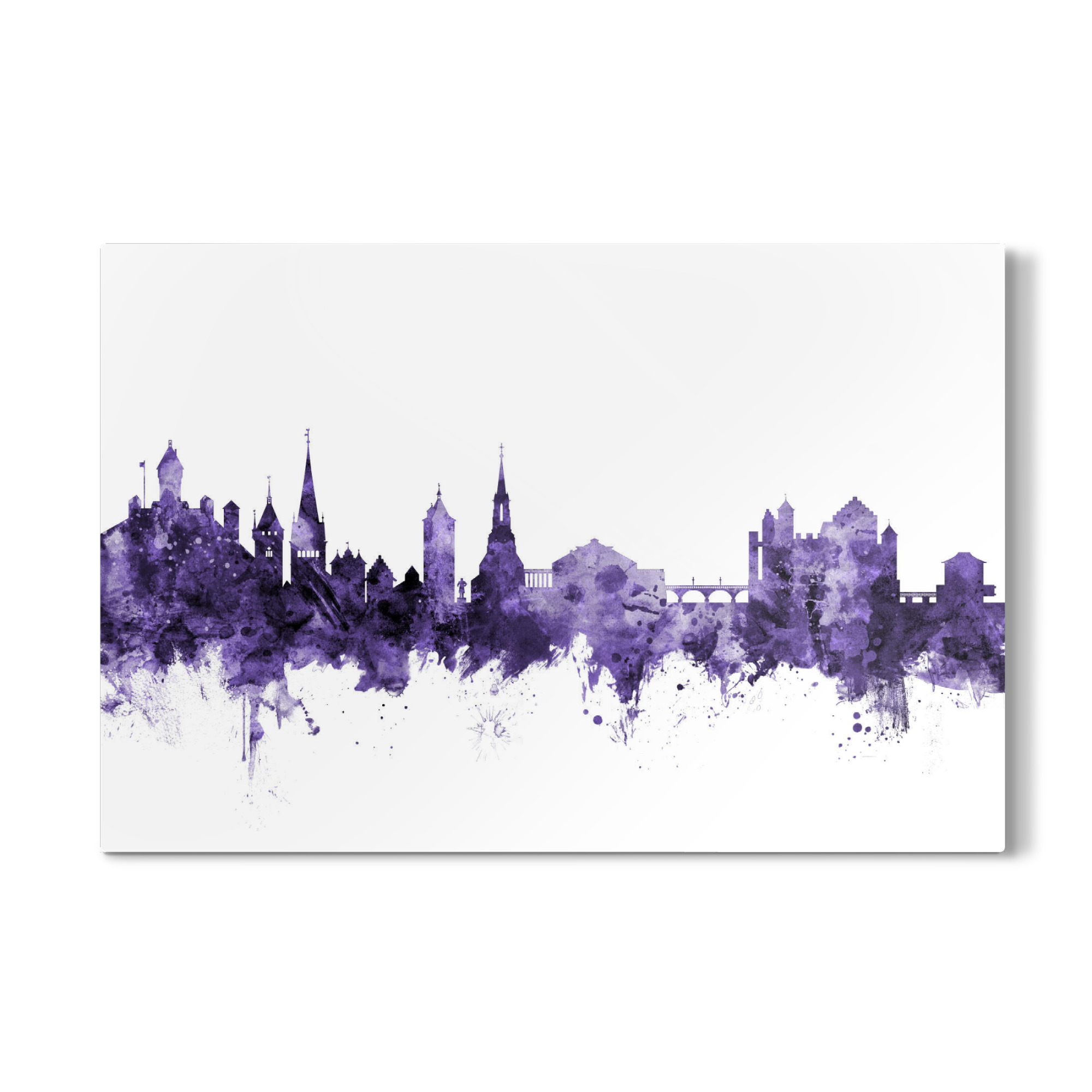 Galerie-Print "Schaffhausen Switzerland Skyline 3" 75x50 cm artboxONE