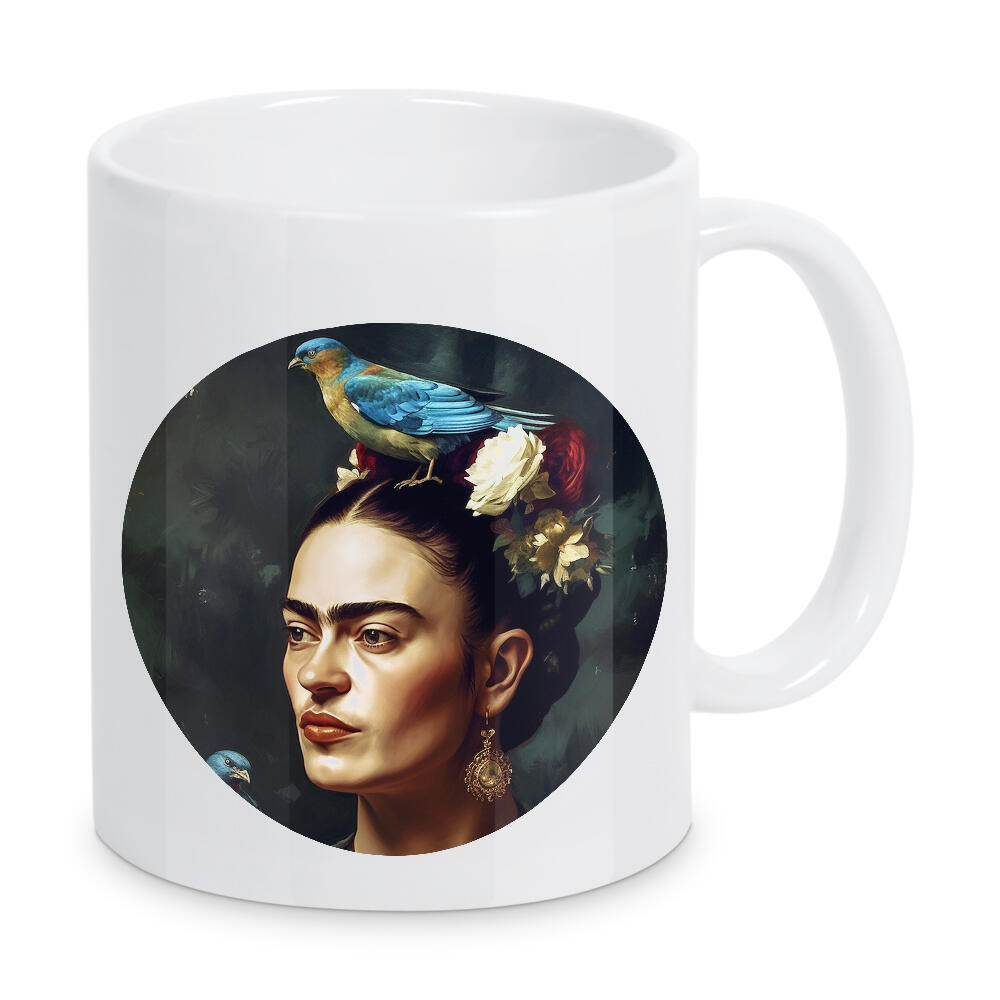Tasse "Frida Kahlo Portrait" artboxONE - Floral,Abstrakt,Menschen
