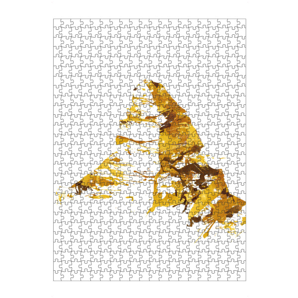 artboxONE Puzzle "GOLD MATTERHORN" artboxONE - Natur,Reise,Abstrakt - Matterhorn,Abstrakt,Gold,Berg,Gebirge,Alpen,Schweiz,Gipfel