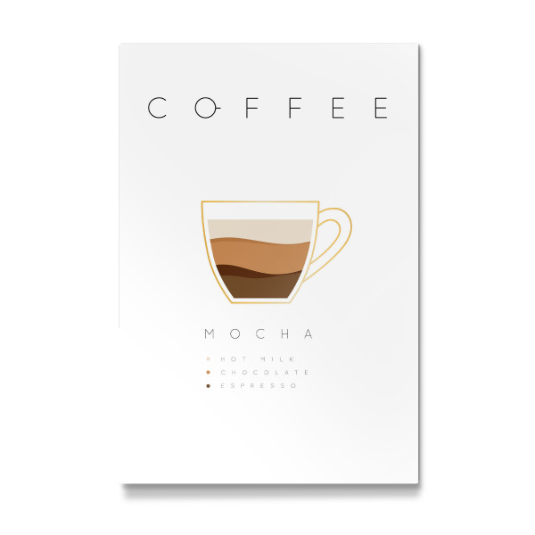 Galerie-Print "Coffee mocha white" 30x20 cm artboxONE