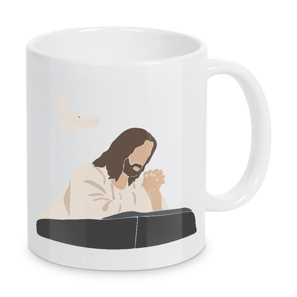Tasse "Jesus betet Kunst" artboxONE - Menschen