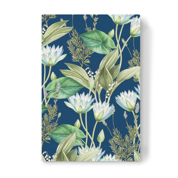 Leinwandbild "Lilyka blue" artboxONE - Natur,Floral