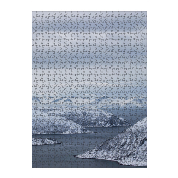 Puzzle Ravensburger "Fjords" artboxONE - Natur