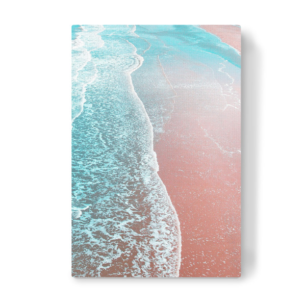 Leinwandbild "Sea Blue and Rose Gold" artboxONE - Natur,Reise / Strand und Meer