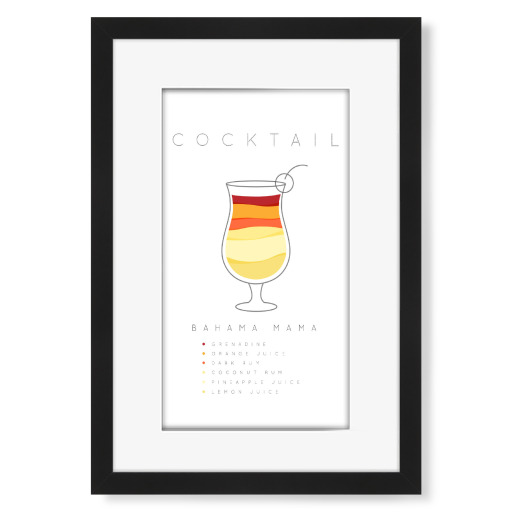 Bahama Mama cocktail