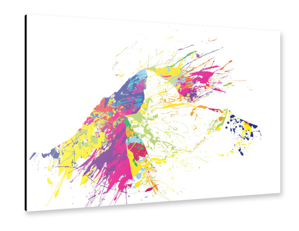 Alu-Dibond "MOUNT EVEREST mountainsplash" 30x20 cm artboxONE