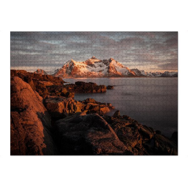 Puzzle Ravensburger "Mitternachtssonne" artboxONE - Natur,Reise