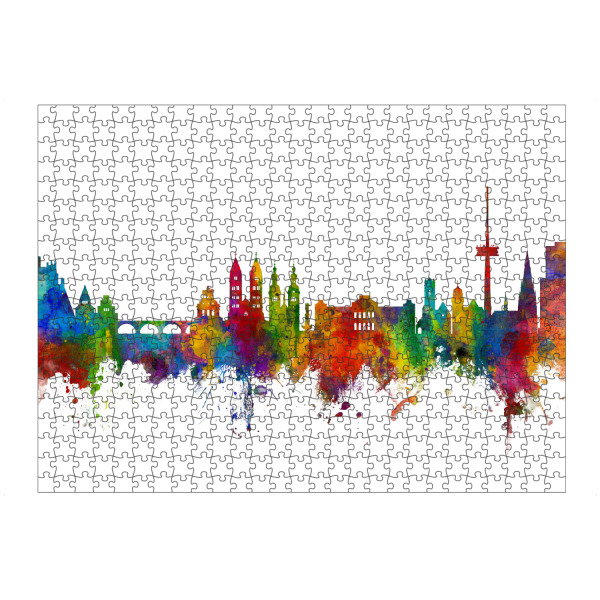Puzzle Ravensburger "Koblenz Germany Skyline" artboxONE - Städte,Reise,Städte / Weitere