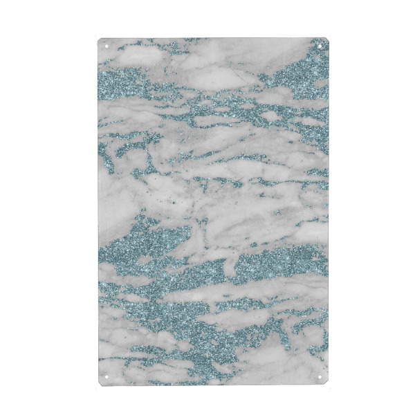 Holzbild "Glitter loves Marble - Honesty" artboxONE - Abstrakt,Marmor