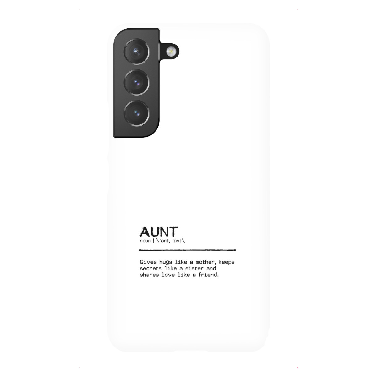 Samsung Galaxy "Aunt Quote Giving" Premium-Case Handyhülle artboxONE