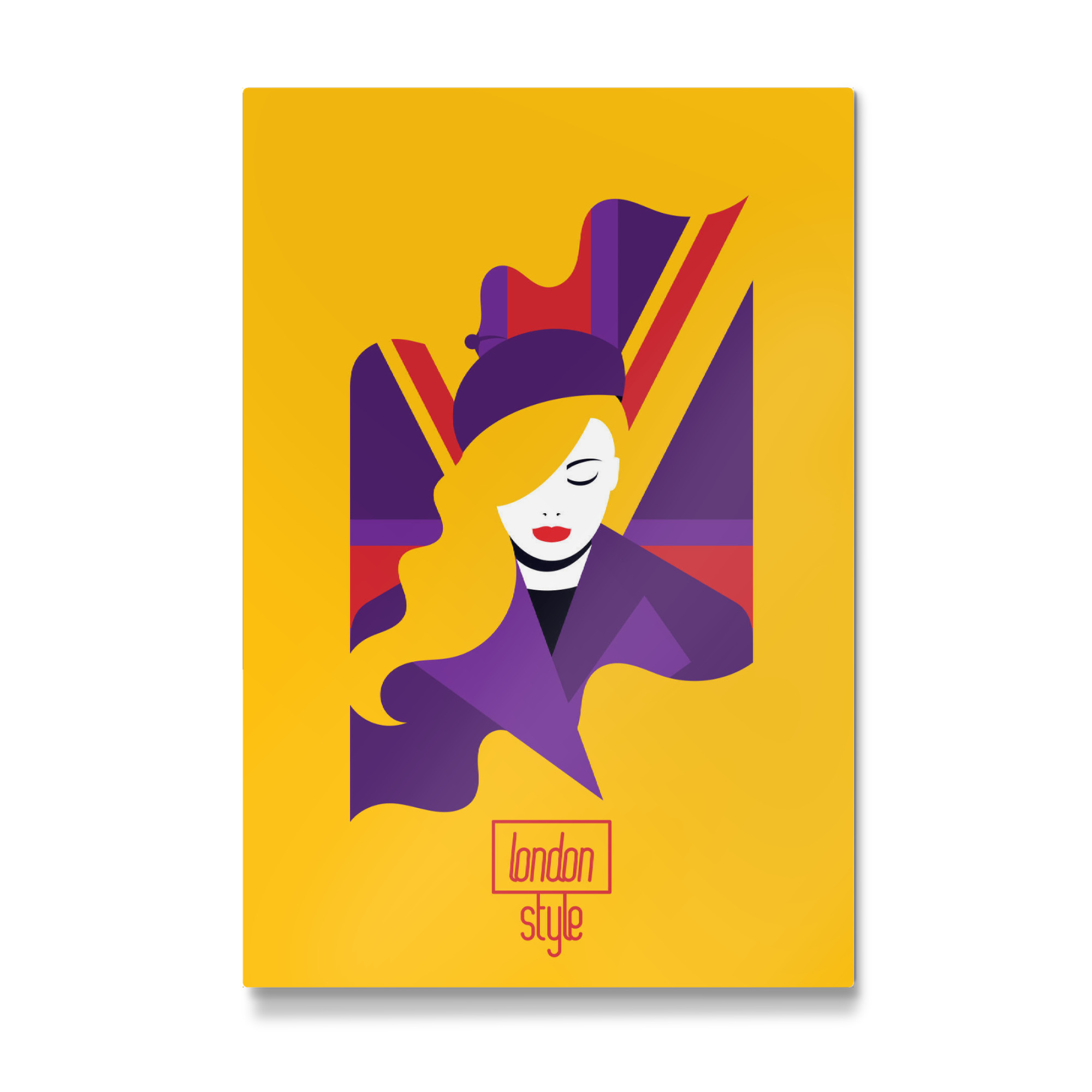 Galerie-Print "London Style (Blonde)" 75x50 cm artboxONE