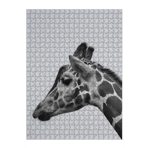 Puzzle Ravensburger "Giraffe Art" artboxONE - Tiere,Schwarzweiß,Reise / Afrika