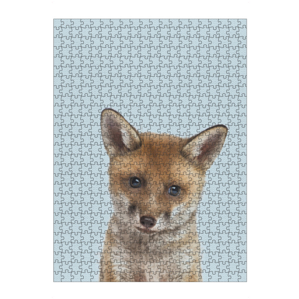 Puzzle Ravensburger "Baby Fox" artboxONE - Für Kinder,Tiere