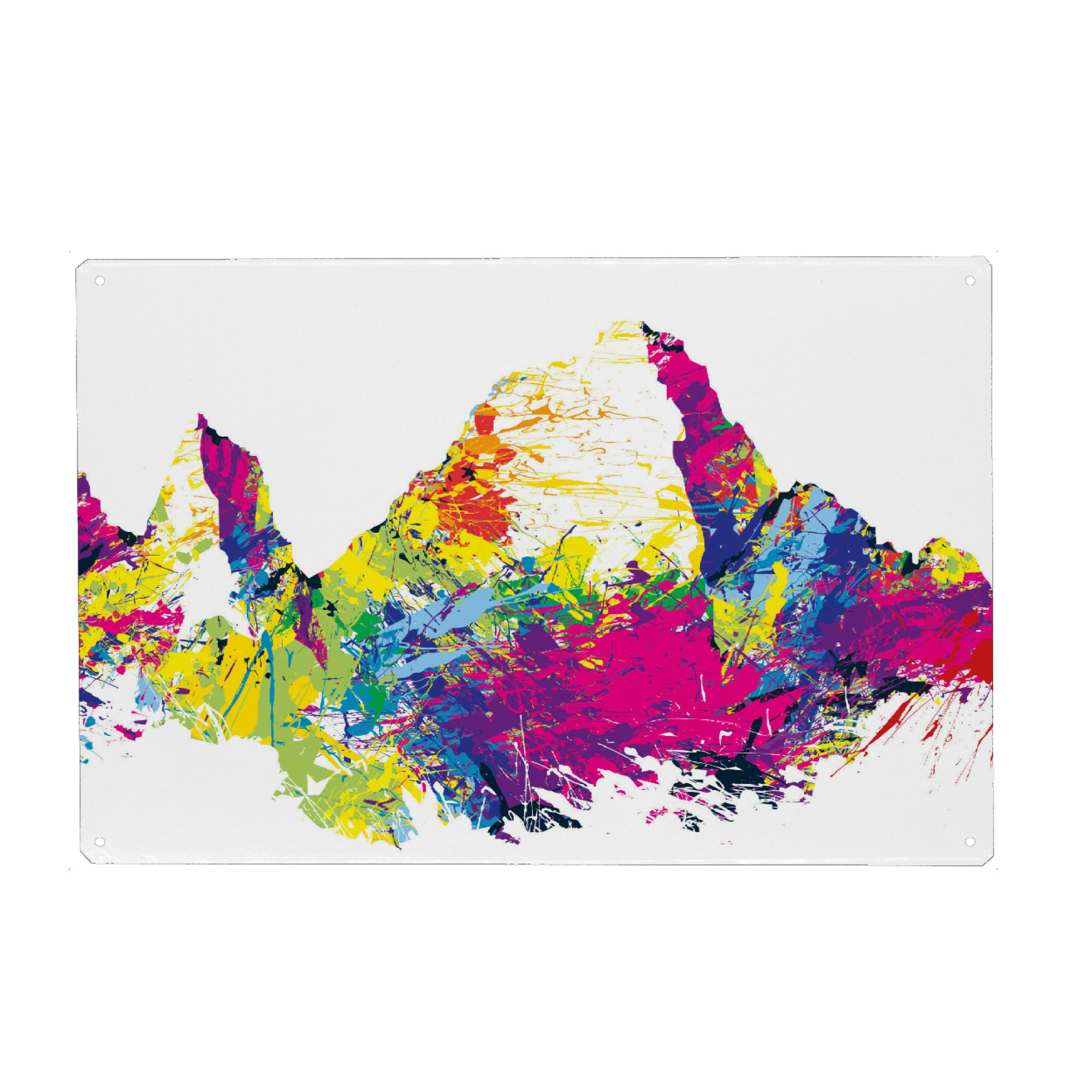 Holzbild "Mount Whitney USA mountainsplash" artboxONE - Natur,Reise,Abstrakt